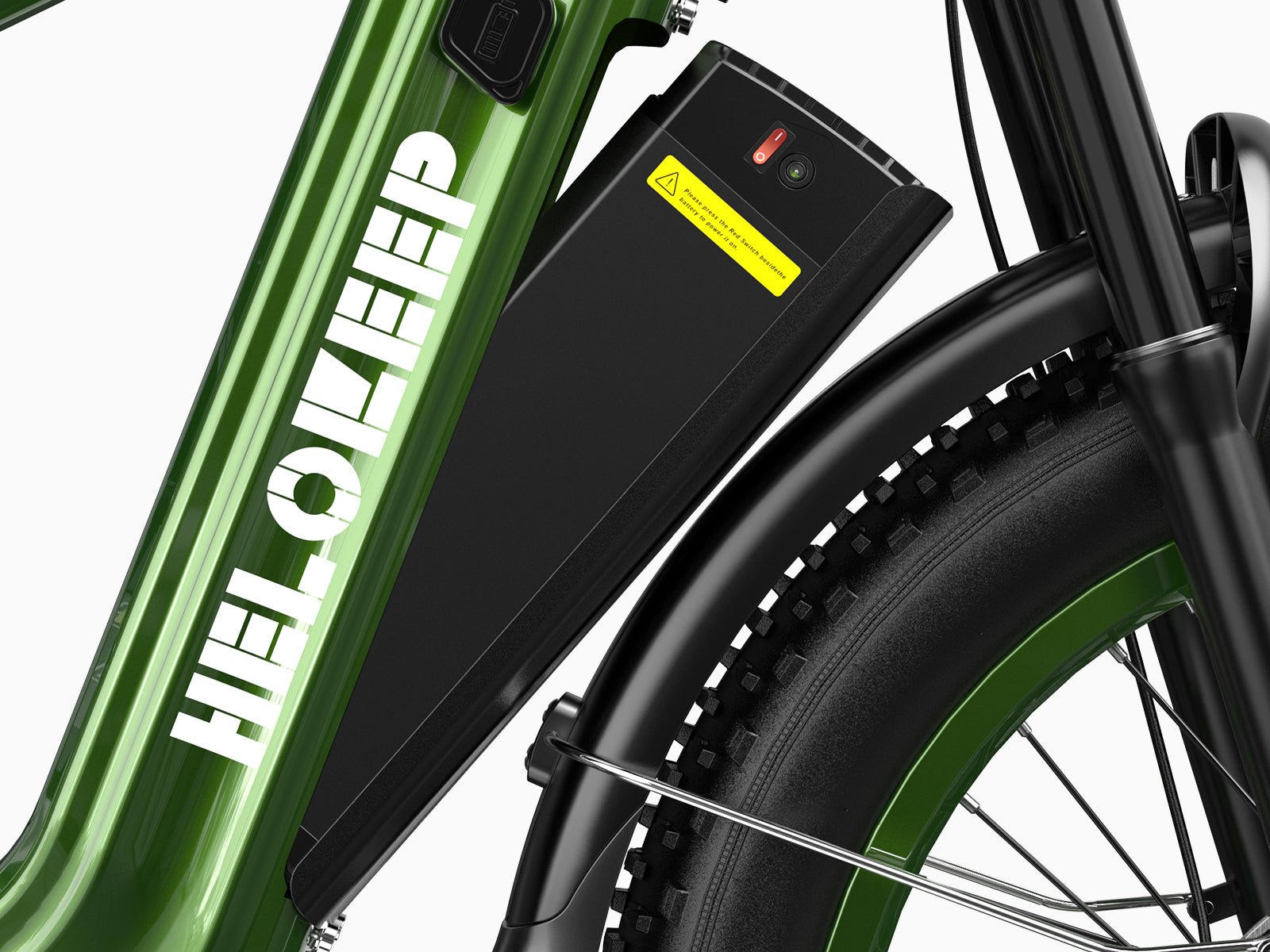 -Helokeep 26M Hydraulic Brakes Fat Tire Ebike - Helokeep
