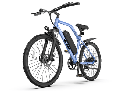 -Helokeep M2601 Electric Commuter Bike- blue - Helokeep